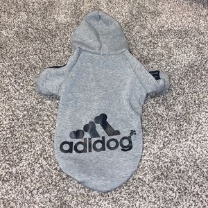 Adidog dog hoodie
